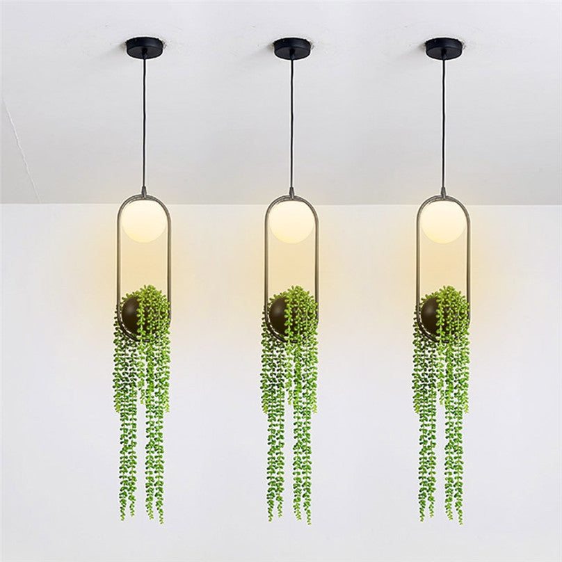 Levantise™ Interior Decor – Hanging Plant Lamp