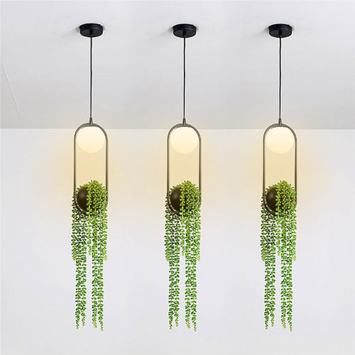 Levantise™ Interior Decor – Hanging Plant Lamp