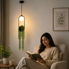 Levantise™ Interior Decor – Hanging Plant Lamp